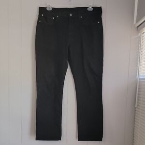 Levi'sMen'sJeans Size 36 38x30 Black Denim Heavy Workwear